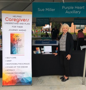 Sue Miller at Purple Heart Auxiliary